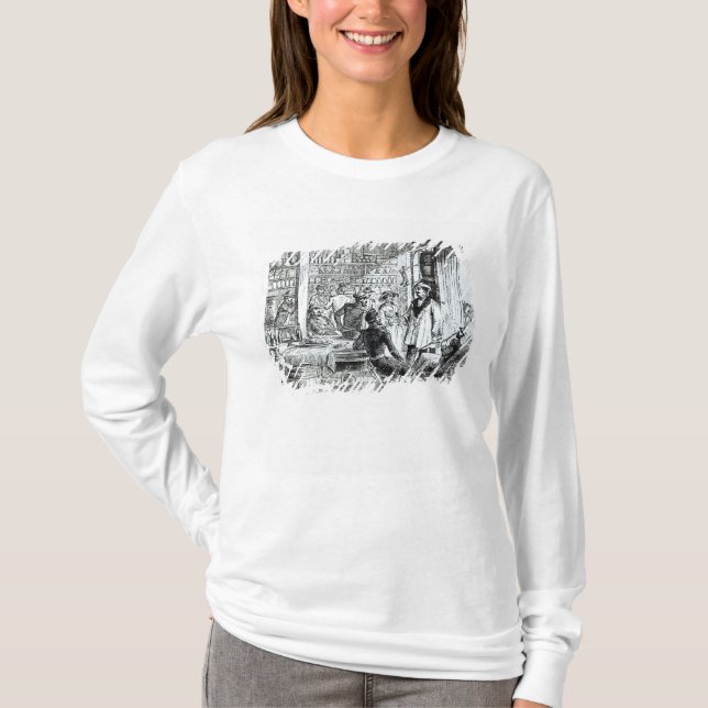 Camiseta La reunión de Maria Seacole y de Alexis Soyer (Anverso)