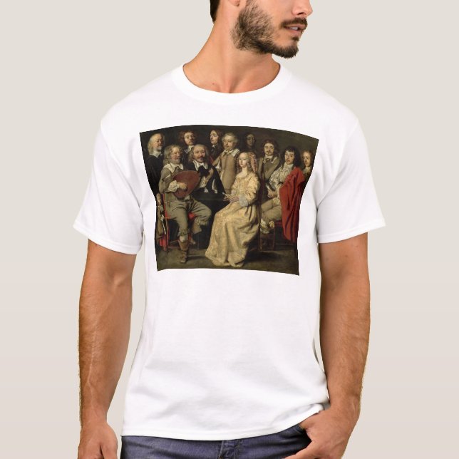 Camiseta La reunión musical, 1642 (Anverso)