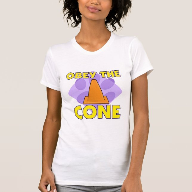 Camiseta La Reunión-o obedece el cono (Anverso)