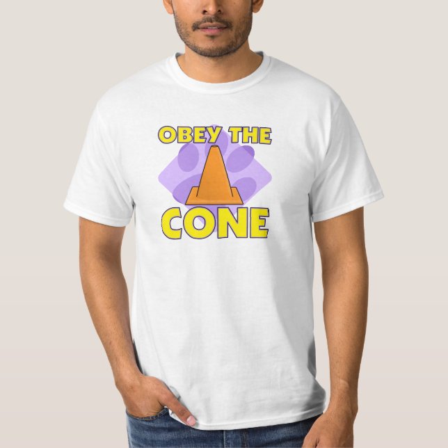 Camiseta La Reunión-o obedece el cono (Anverso)