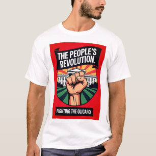 Camiseta La revolución del pueblo detiene el fascismo