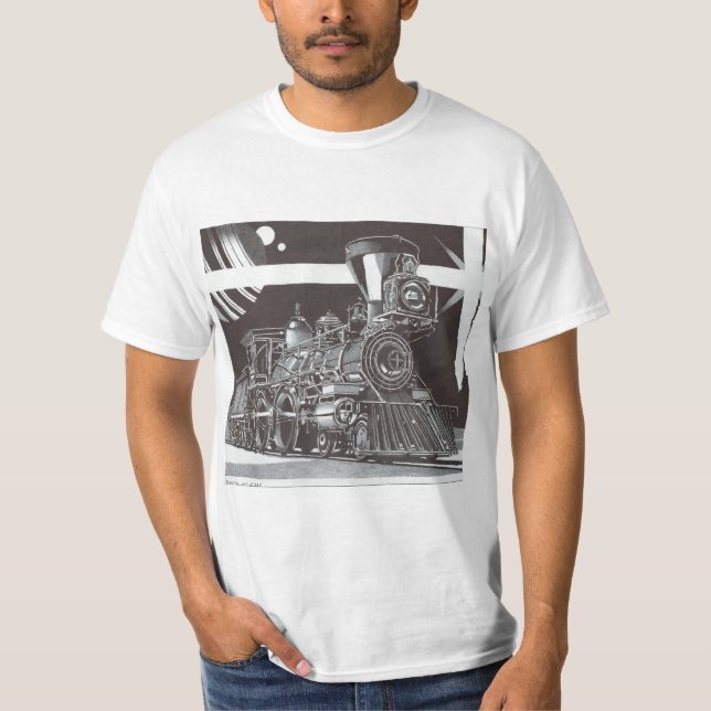 Camiseta La revolución industrial de noche (Anverso)
