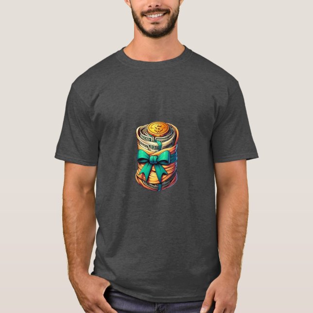 Camiseta La "riqueza envuelta en la inteligencia" (Anverso)