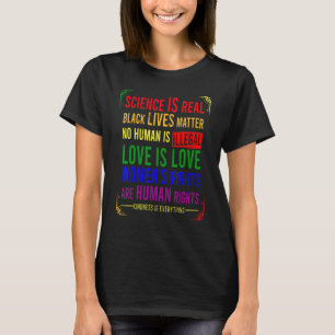 Camiseta La Riqueza Es Todo Orgullo Ciencia Verdadero Amor