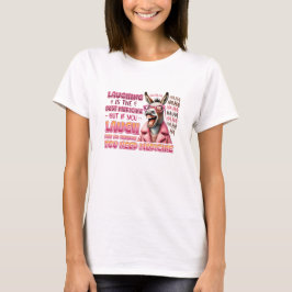 Camiseta La Risa De Burro Es La Mejor Medicina