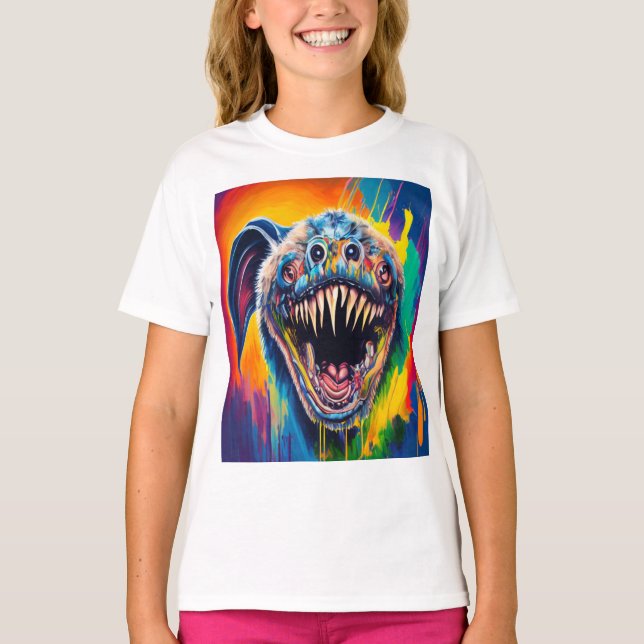 Camiseta la risa salvaje (Anverso)