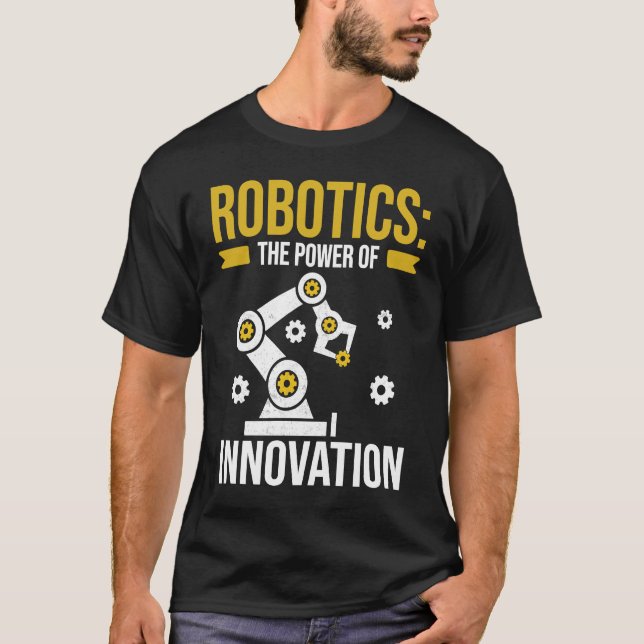 Camiseta La robótica, el poder de la innovación en el progr (Anverso)