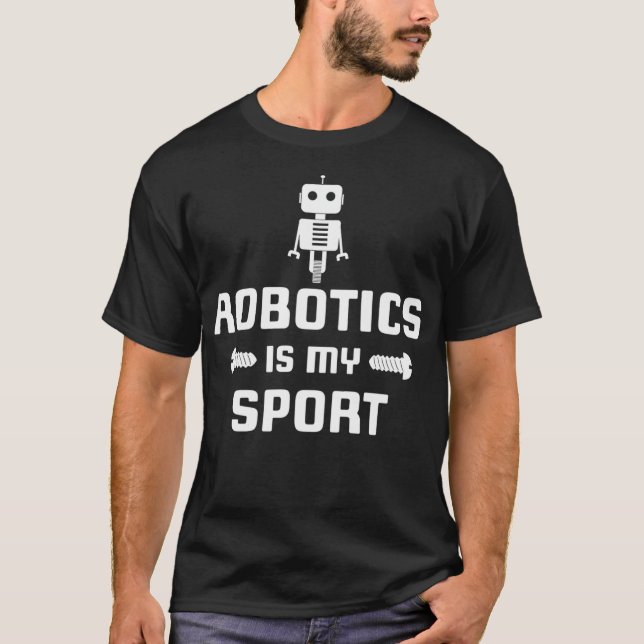 Camiseta La robótica es mi Prem de regalo divertida de Spor (Anverso)