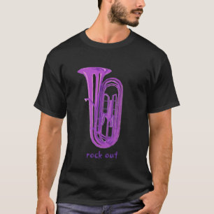 Camiseta La roca de la tuba hacia fuera junta con te