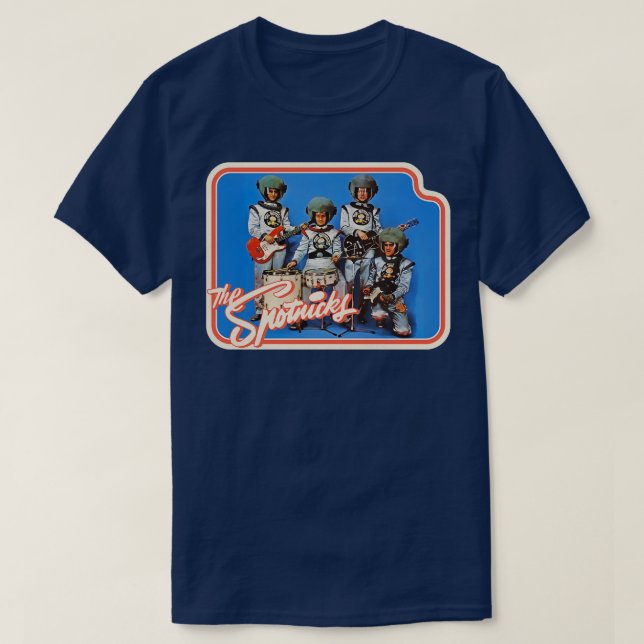 Camiseta La roca espacial sueca de los años 60 (Diseño del anverso)