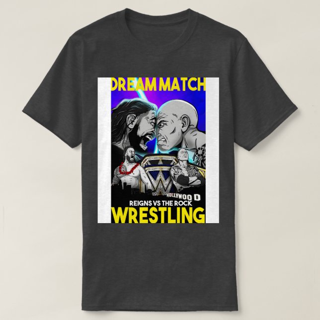 Camiseta La roca frente a las rejas romanas (Diseño del anverso)