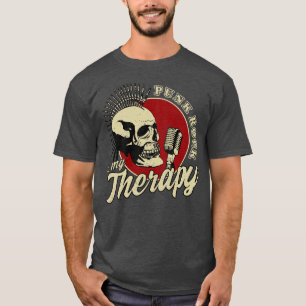 Camiseta La Roca punk Es Mi Mirada Terapia Grunge