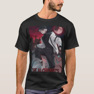 Camiseta La Ropa Callejera de Anime Épico del Alquimista -