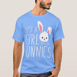 Camiseta La ropa de conejo de diseño conejo sólo un Chica q