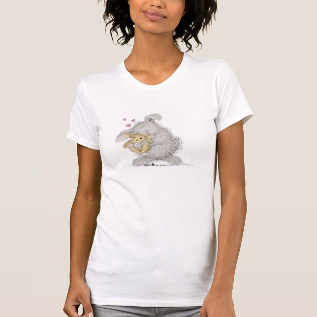 Camiseta La ropa de las mujeres de HappyHoppers® (Anverso)