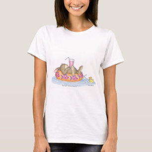 Camiseta La ropa de las mujeres de HappyHoppers®