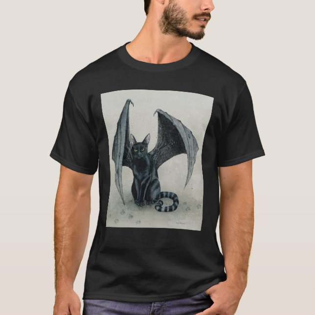 Camiseta La ropa de los batycat de la ciudad (Anverso)