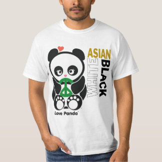 Camiseta La ropa de los hombres del valor de Panda® del