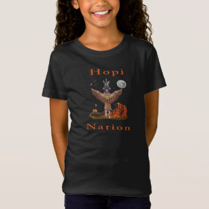 Camiseta La ropa de los niños indios del Hopi