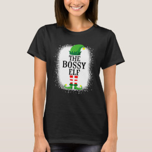 Camiseta La Ropa De Mujer Elfa Mandona De Navidad Combinand