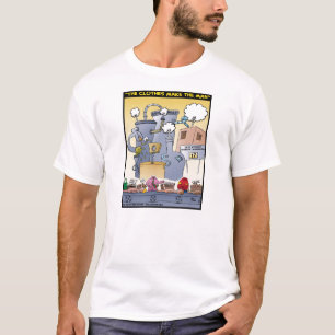 Camiseta "La ropa hace al hombre "