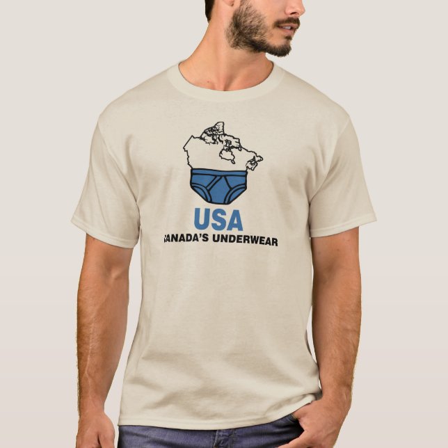 Camiseta La ropa interior de Canadá (Anverso)