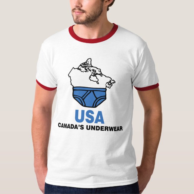 Camiseta La ropa interior de Canadá (Anverso)