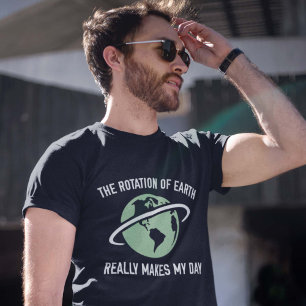 Camiseta La Rotación De La Tierra