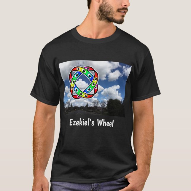 Camiseta La rueda de Ezequiel - OVNI (Anverso)