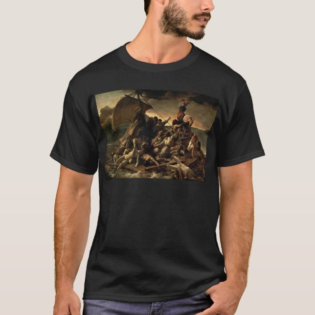 Camiseta La ruidosa de la Medusa - Théodore Géricault (Anverso)