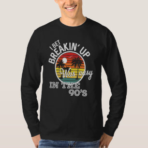Camiseta La ruptura fue fácil en la música country Lyr de l