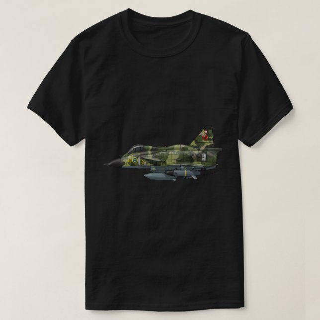 Camiseta La SAAB AJS 37 Viggen (Diseño del anverso)