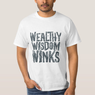 Camiseta La sabiduría acomodada hace guiños