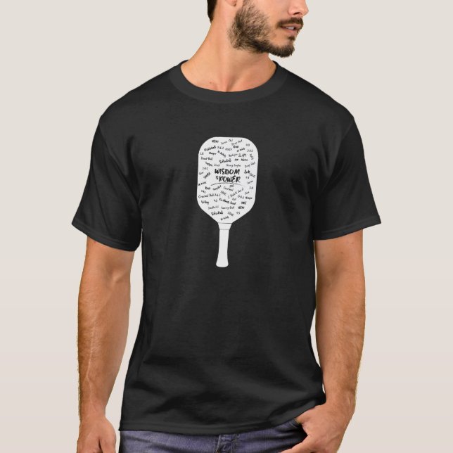 Camiseta La sabiduría de la pelota de futbol es el poder (Anverso)