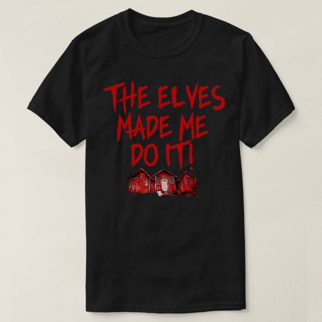 Camiseta La saga del incendio de Eurovisión Los Elfos Me Hi (Diseño del anverso)