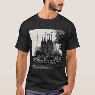 Camiseta La Sagrada Familia en la ciudad de barcelona