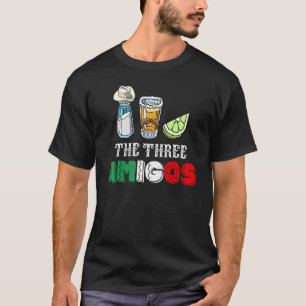 Camiseta La Sal De Tres Amigos Tequila Y Lime Cinco De M