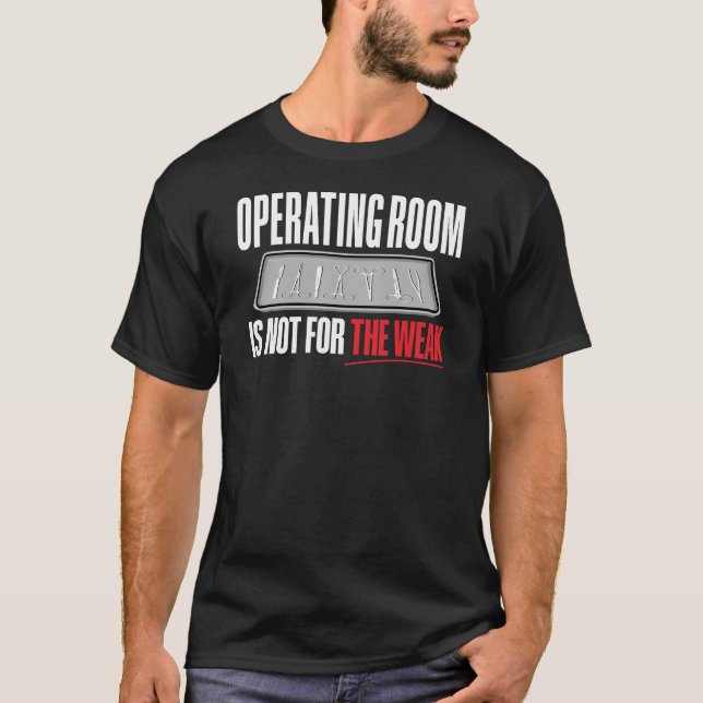 Camiseta La Sala De Operaciones No Es Para La Tecnología Qu (Anverso)