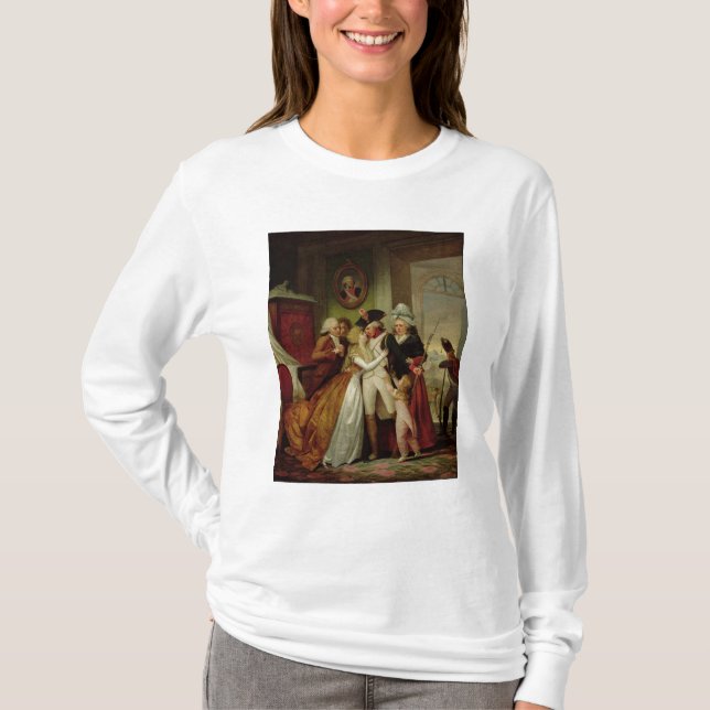 Camiseta La salida de los voluntarios (Anverso)
