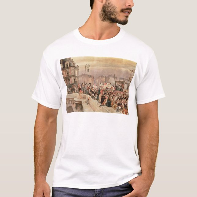 Camiseta La salida de los voluntarios 1792 (Anverso)