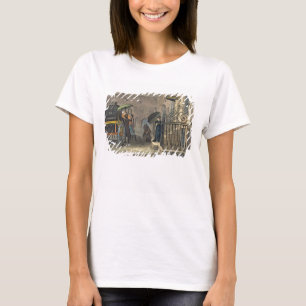 Camiseta La salida, plato de 'Esbozos poéticos de Sc
