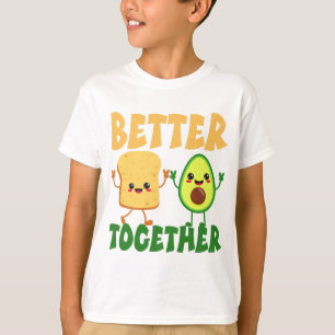 Camiseta La salsa aguacate mejor juntos