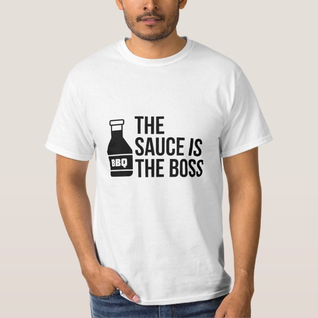 CAMISETA LA SALSA ES EL JEFE (Anverso)