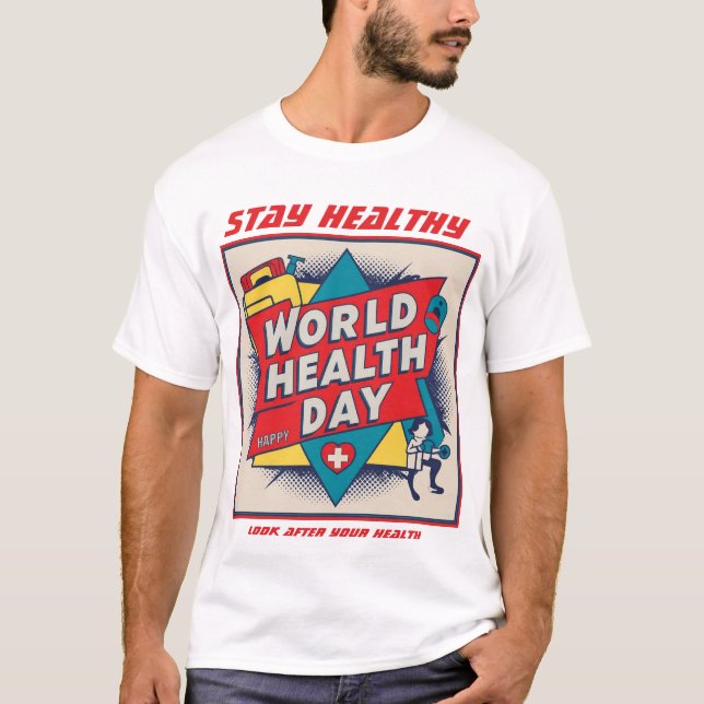 Camiseta La salud es riqueza (Anverso)
