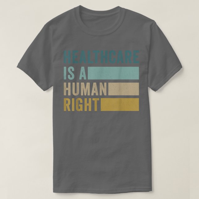 Camiseta La Salud Es Un Derecho Humano 2668 (Diseño del anverso)