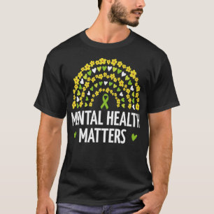 Camiseta La salud mental afecta a los hombres La salud ment