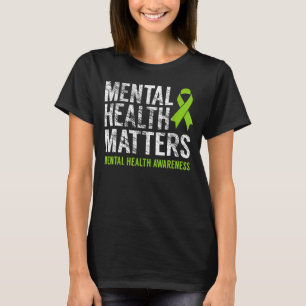 Camiseta La salud mental afecta a los hombres La salud ment