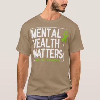 Camiseta La salud mental afecta a los hombres La salud ment