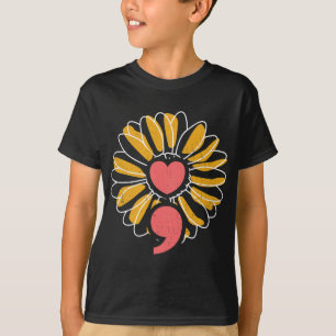 Camiseta La salud mental del girasol fortalece la esperanza