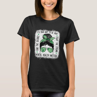 Camiseta La salud mental es importante para la salud mental